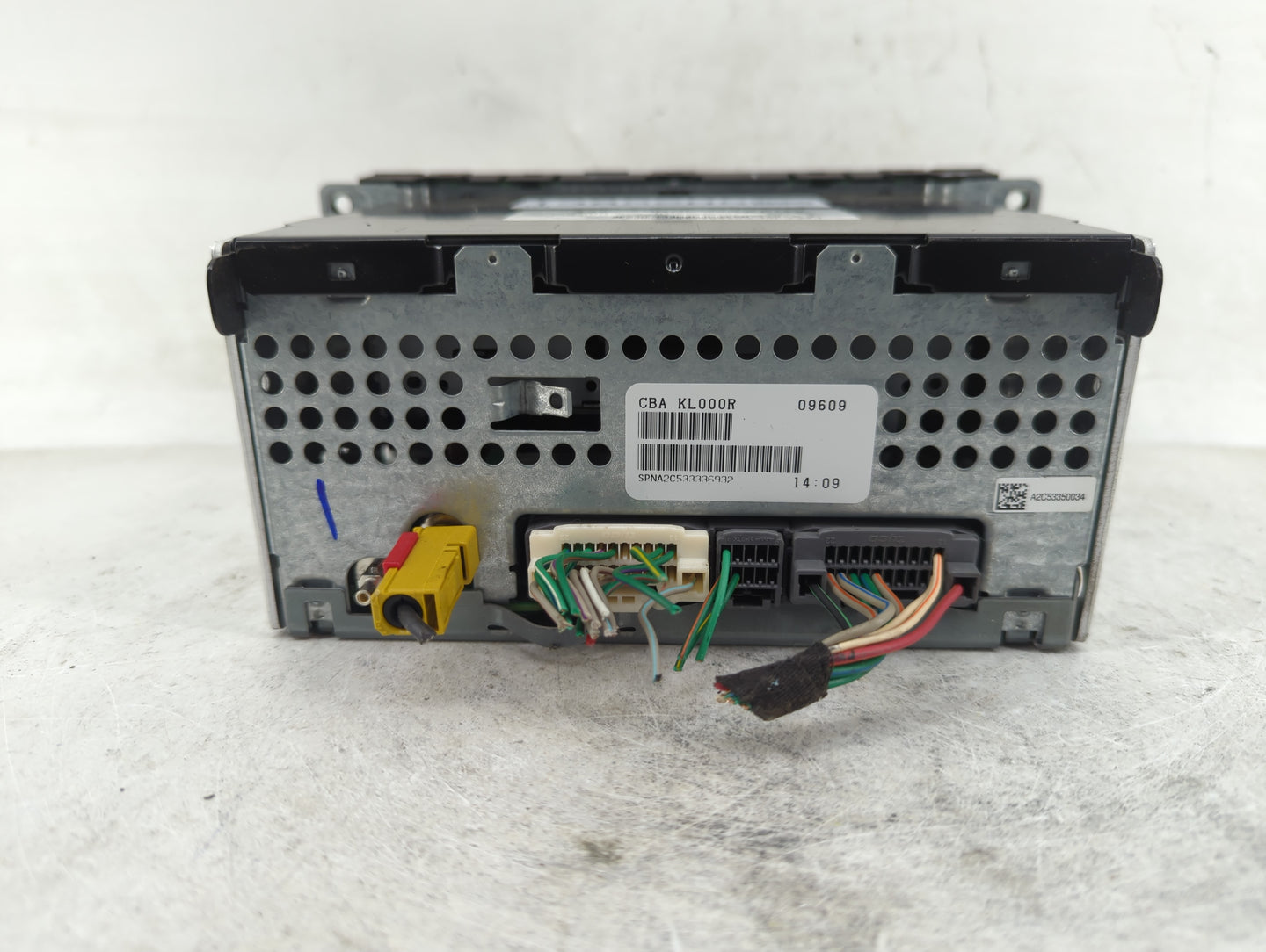 2010 Dodge Charger Radio AM FM Cd Player Receiver Replacement P/N:P05091115AC Fits Fits 2008 2009 OEM Used Auto Parts - Oemu