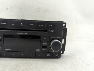 2010 Dodge Charger Radio AM FM Cd Player Receiver Replacement P/N:P05091115AC Fits Fits 2008 2009 OEM Used Auto Parts