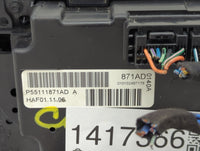 2008-2010 Dodge Charger Climate Control Module Temperature AC/Heater Replacement P/N:P55111871AD Fits Fits 2008 2009 2010 OE