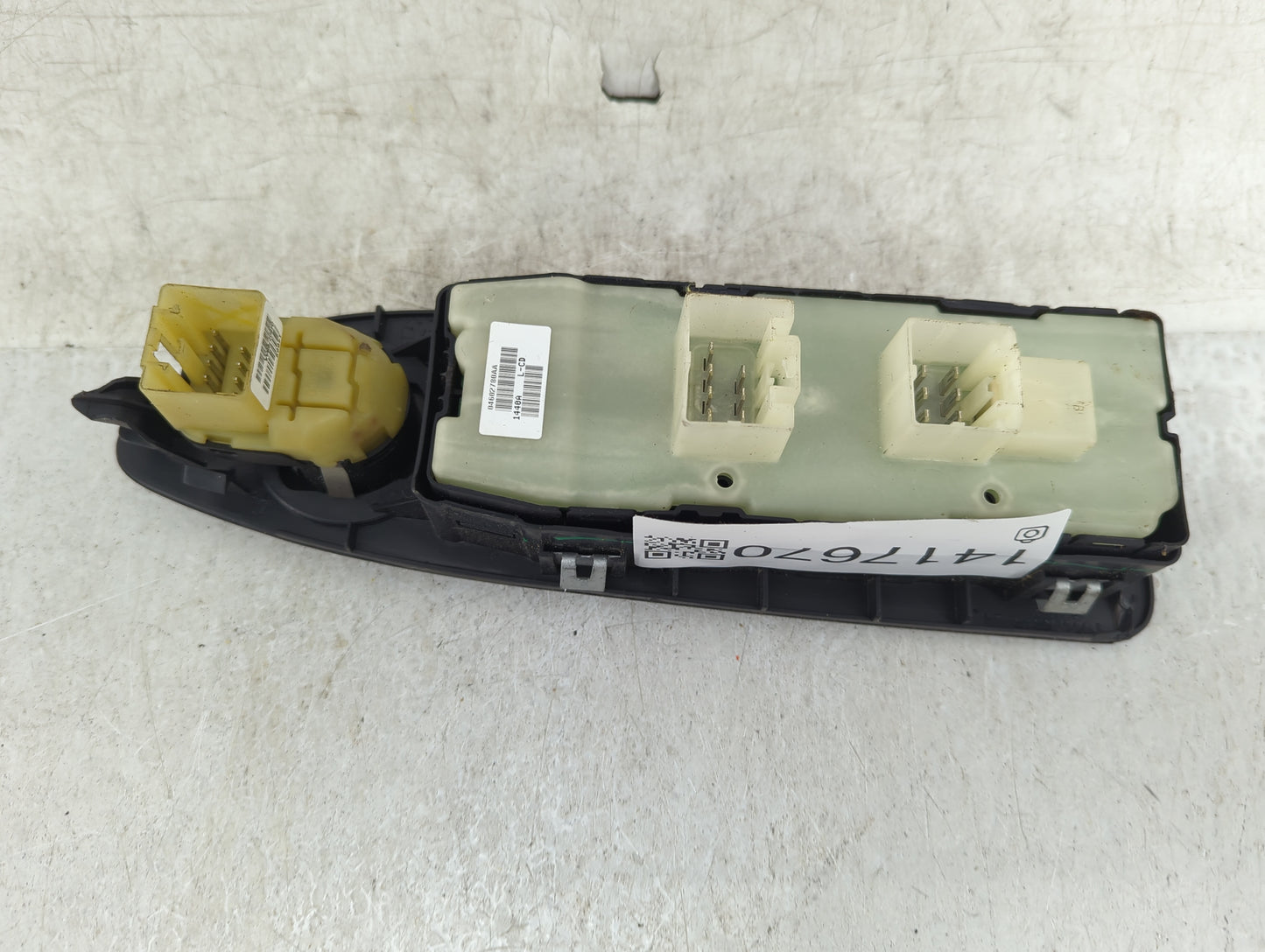 2006-2010 Dodge Charger Master Power Window Switch Replacement Driver Side Left P/N:04602780AA Fits OEM Used Auto Parts - Oe