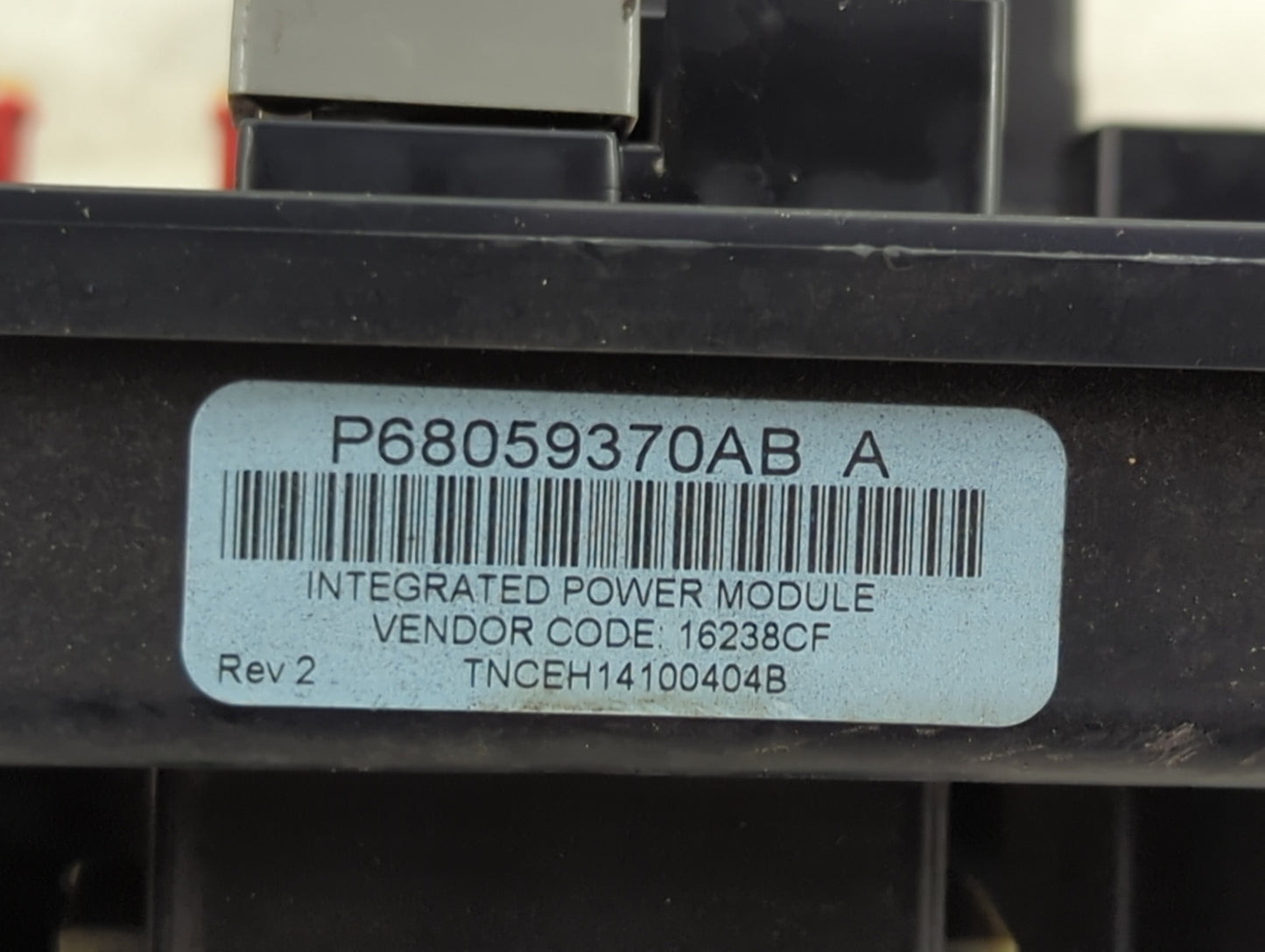 2009-2010 Dodge Charger Fusebox Fuse Box Panel Relay Module P/N:P68059370AB Fits Fits 2009 2010 OEM Used Auto Parts - Oemuse