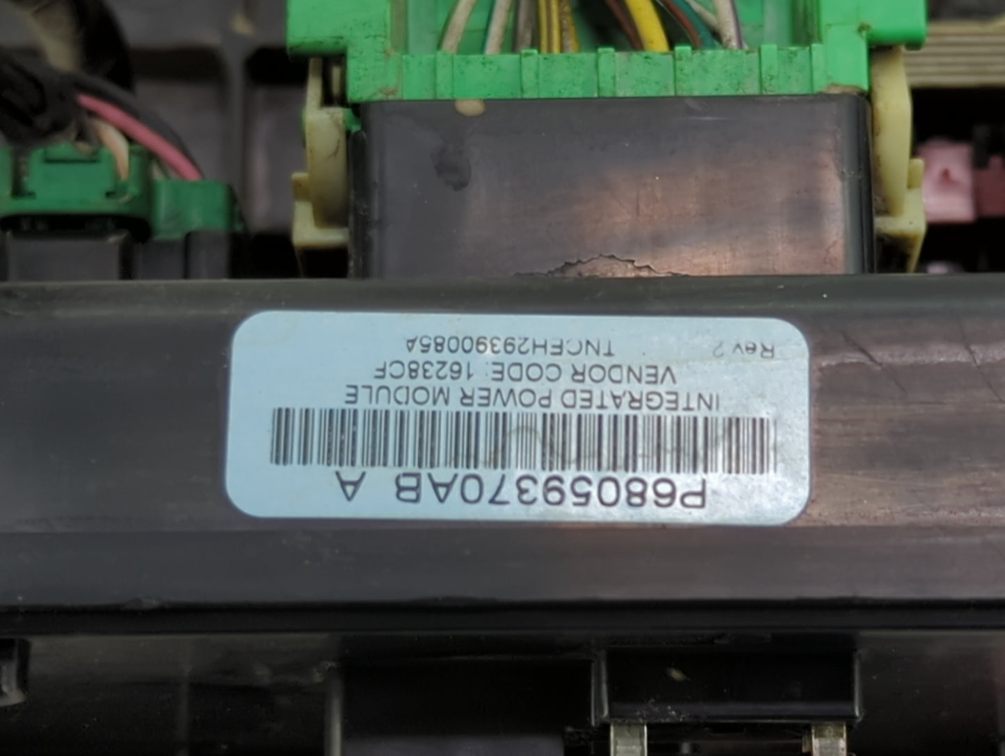 2010 Dodge Charger Fusebox Fuse Box Relay Module Tipm P68059370ab - Oemusedautoparts1.com