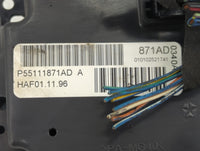 2008-2010 Dodge Charger Climate Control Module Temperature AC/Heater Replacement P/N:P55111871AD Fits Fits 2008 2009 2010 OE