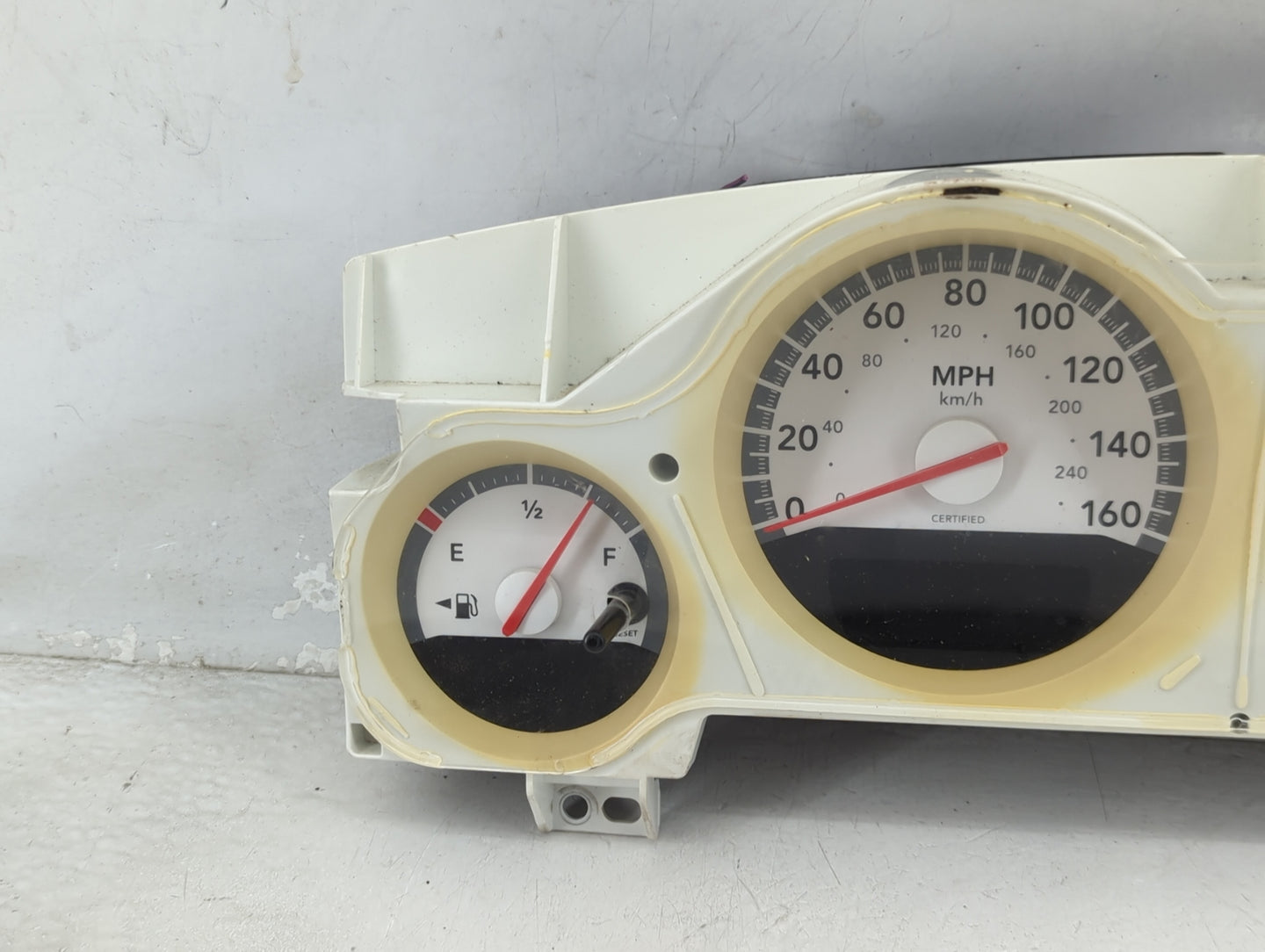 2010 Dodge Charger Instrument Cluster Speedometer Gauges P/N:P68060569AC Miles:110K Fits OEM Used Auto Parts - Oemusedautopa