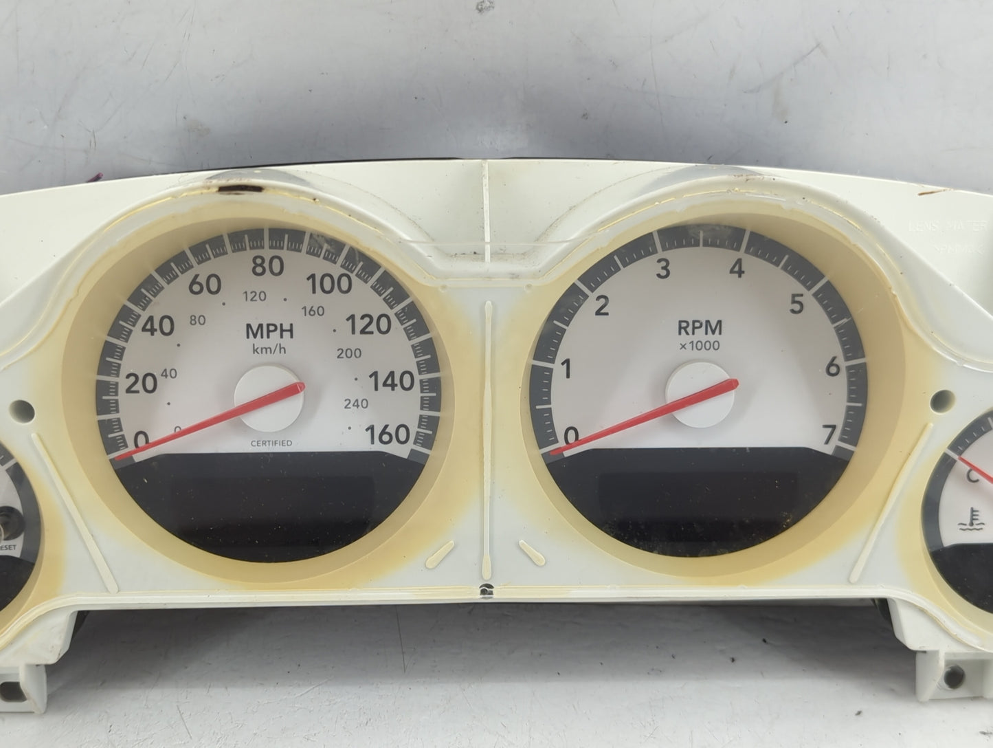 2010 Dodge Charger Instrument Cluster Speedometer Gauges P/N:P68060569AC Miles:110K Fits OEM Used Auto Parts - Oemusedautopa