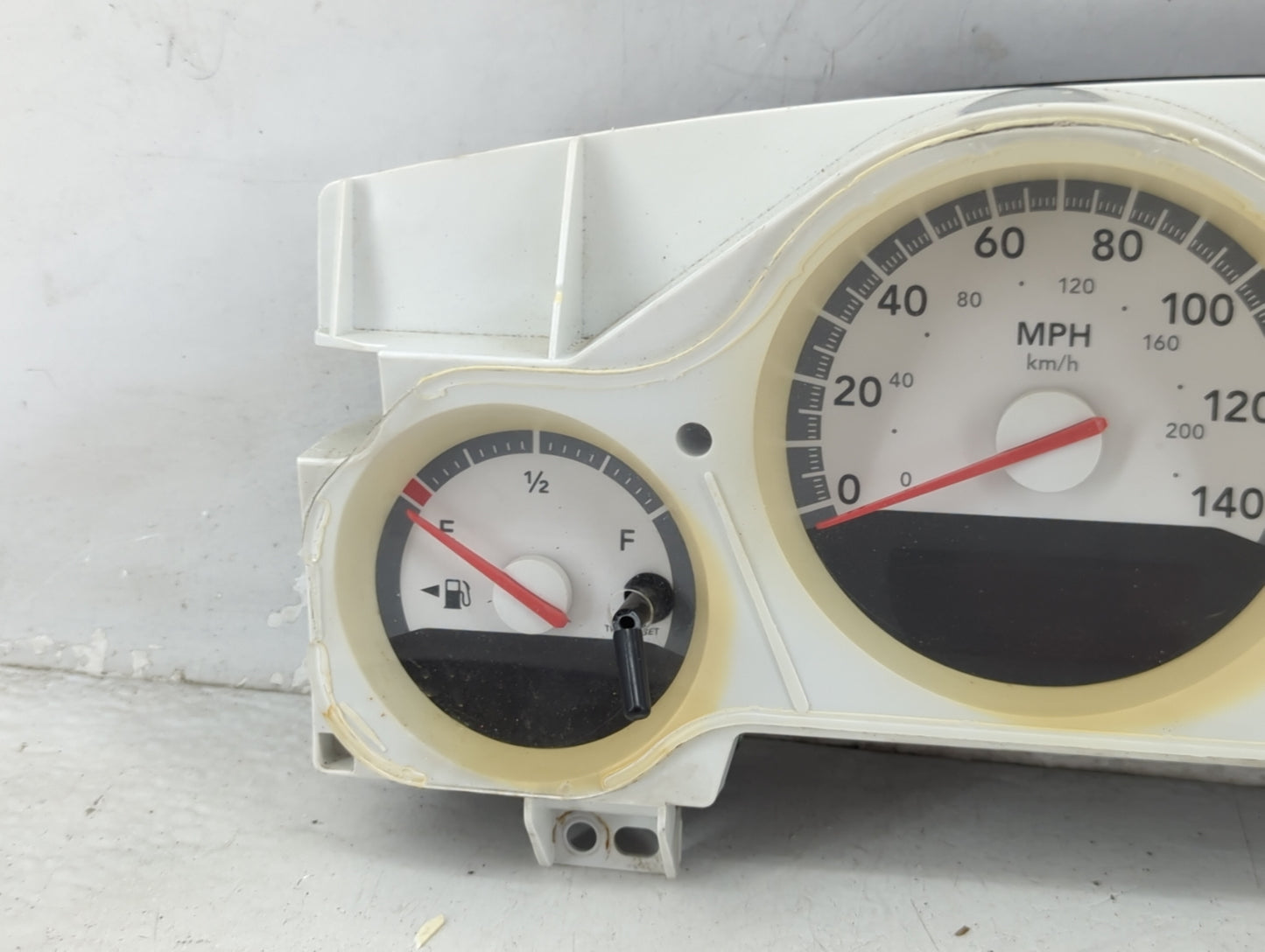2010 Dodge Charger Instrument Cluster Speedometer Gauges P/N:04837928AA Miles: Fits OEM Used Auto Parts - Oemusedautoparts1.