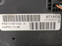 2008-2010 Dodge Charger Climate Control Module Temperature AC/Heater Replacement P/N:P55111871AD HAF01.11.96 Fits OEM Used A