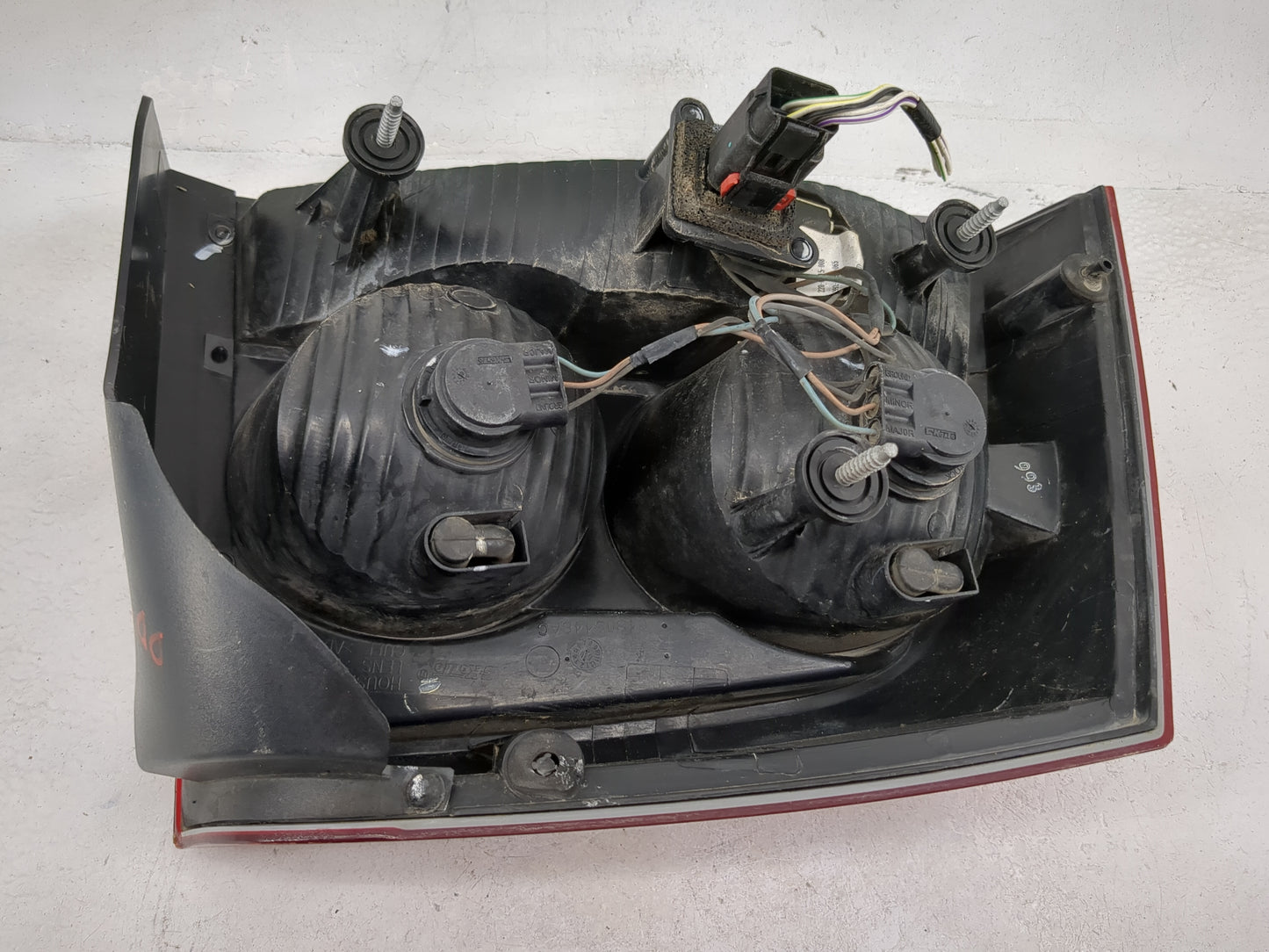 2009-2010 Dodge Charger Tail Light Assembly Passenger Right OEM Fits Fits 2009 2010 OEM Used Auto Parts - Oemusedautoparts1.