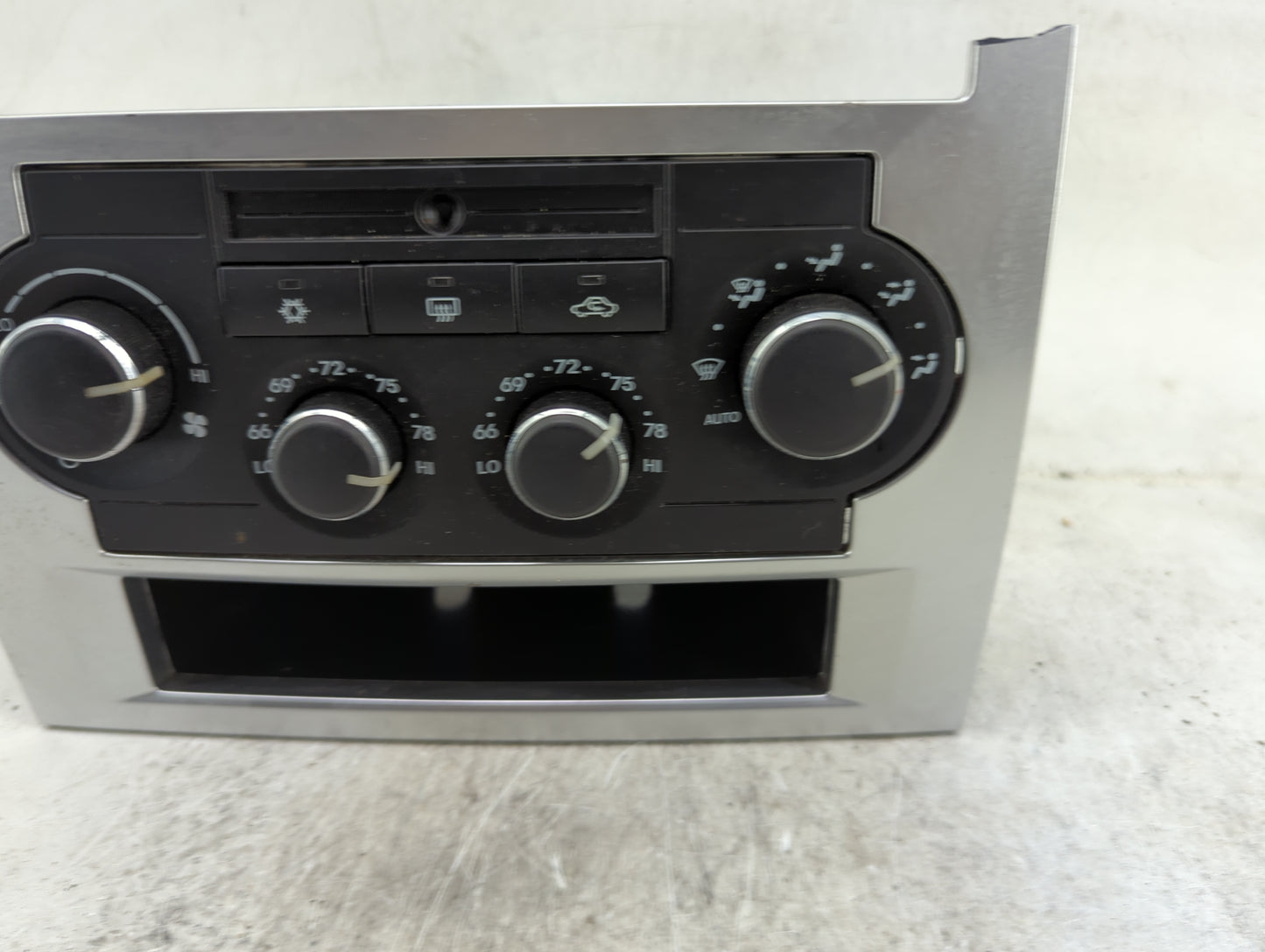 2008-2010 Dodge Charger Climate Control Module Temperature AC/Heater Replacement P/N:P55111872AD HAF06.00.04 Fits OEM Used A