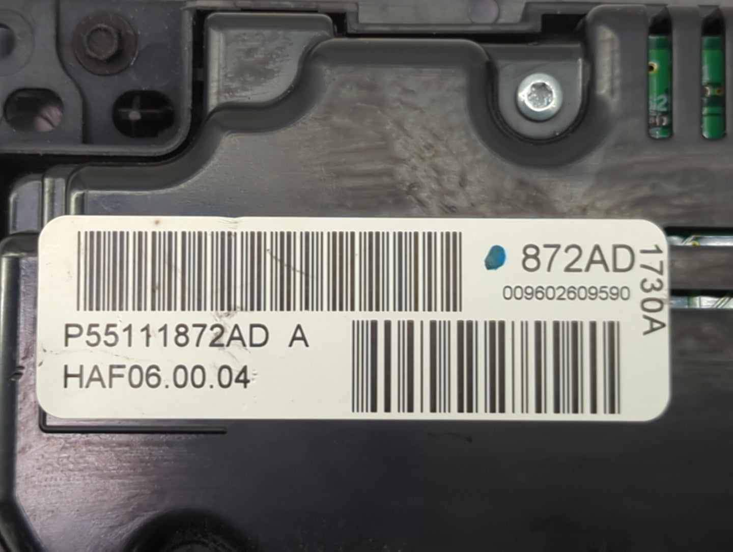 2008-2010 Dodge Charger Climate Control Module Temperature AC/Heater Replacement P/N:P55111872AD HAF06.00.04 Fits OEM Used A