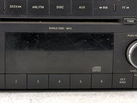 2008-2010 Dodge Charger Radio AM FM Cd Player Receiver Replacement P/N:P05091222AC SPNP05091222AC Fits Fits 2008 2009 2010 O