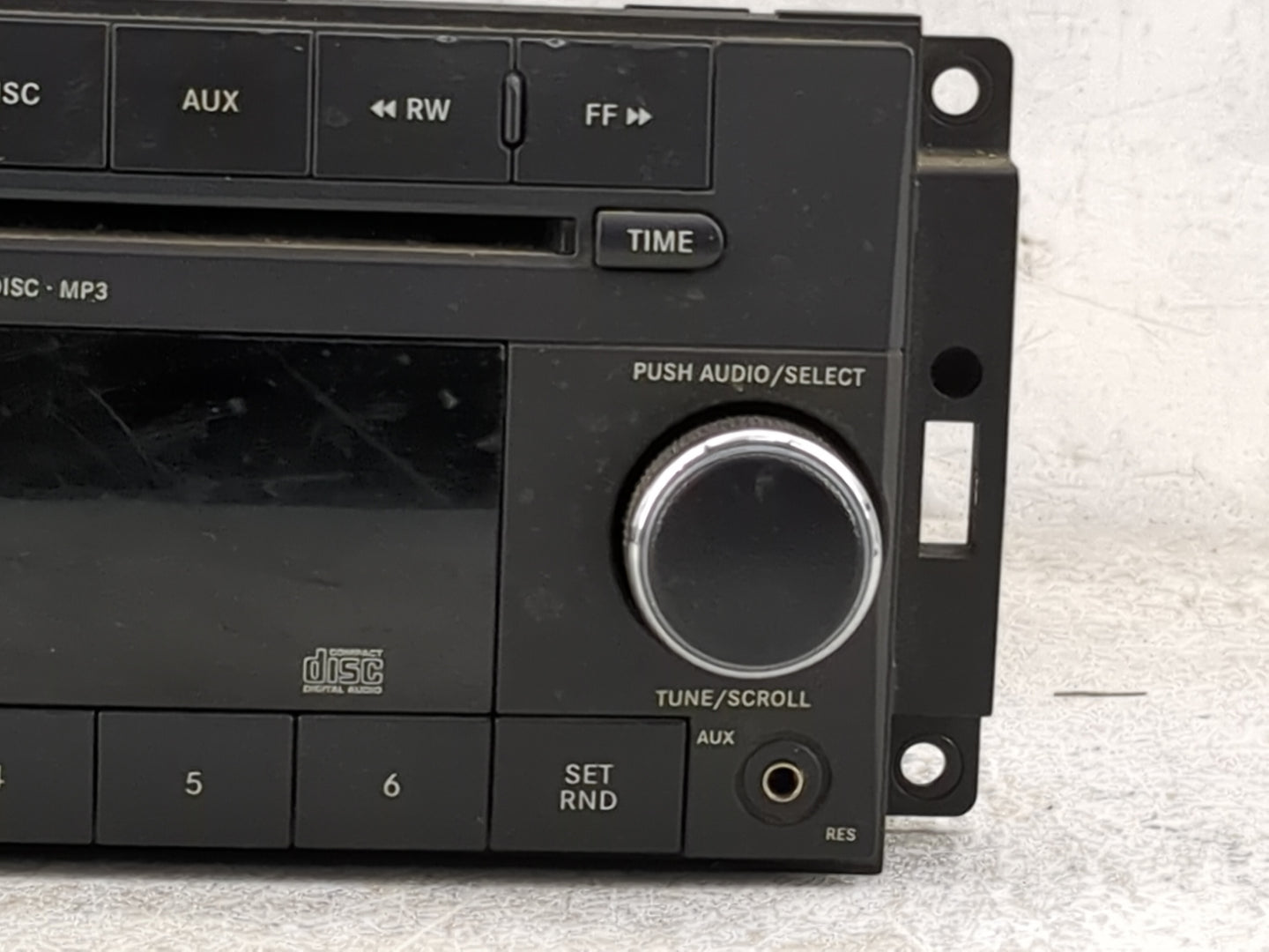 2008-2010 Dodge Charger Radio AM FM Cd Player Receiver Replacement P/N:P05091222AC SPNP05091222AC Fits Fits 2008 2009 2010 O
