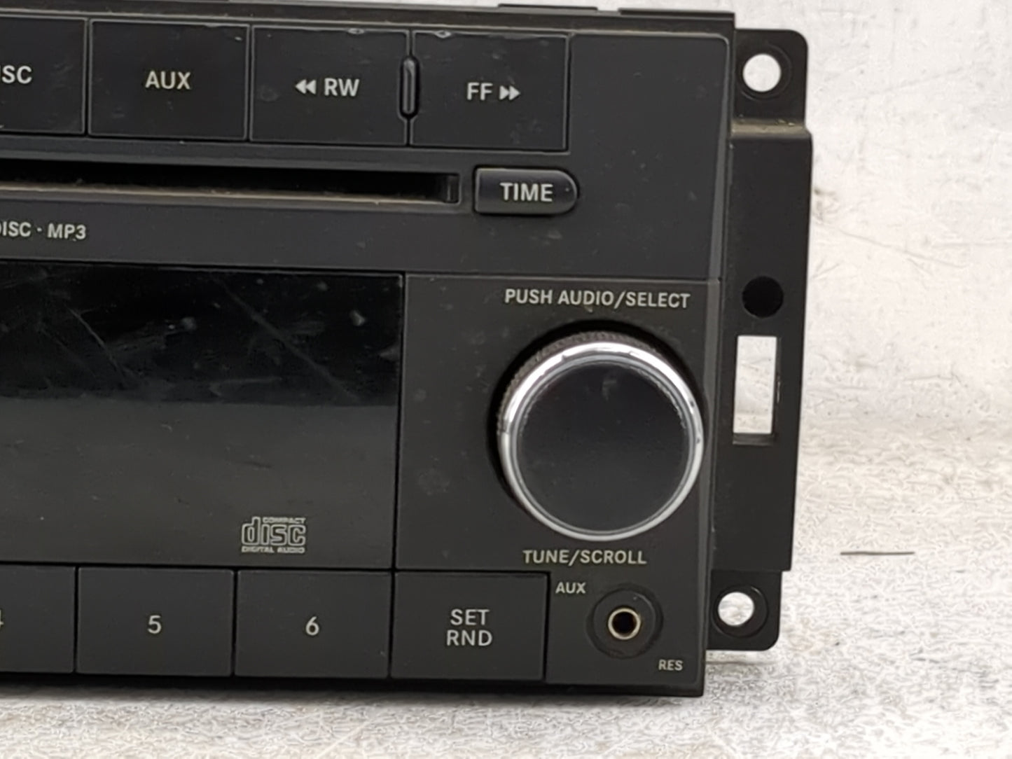 2008-2010 Dodge Charger Radio AM FM Cd Player Receiver Replacement P/N:P05091222AC SPNP05091222AC Fits Fits 2008 2009 2010 O