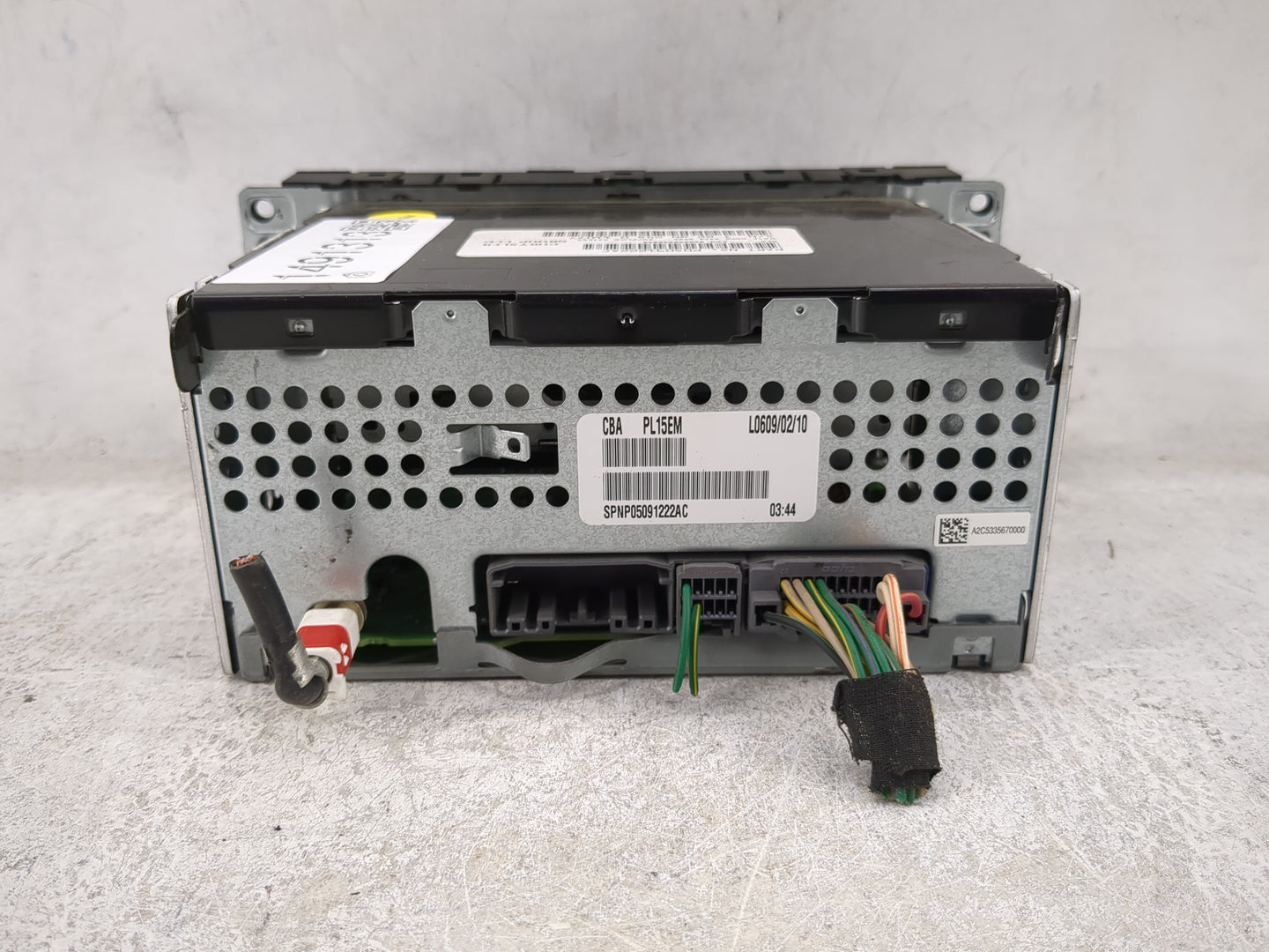 2008-2010 Dodge Charger Radio AM FM Cd Player Receiver Replacement P/N:P05091222AC SPNP05091222AC Fits Fits 2008 2009 2010 O