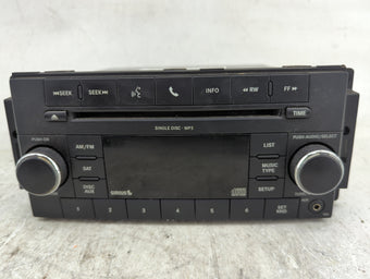 compare product 2010 Dodge Charger Radio AM FM Cd Player Receiver Replacement P/N:P05091115AC Fits OEM Used Auto Parts