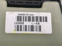 2006-2010 Dodge Charger Master Power Window Switch Replacement Driver Side Left P/N:04602781AA Fits OEM Used Auto Parts - Oe