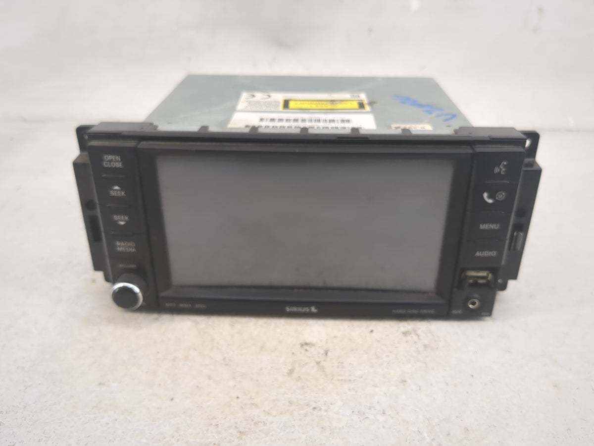 2010 Dodge Charger Radio AM FM Cd Player Receiver Replacement P/N:P05064758AC T00BE237956228 Fits 2009 OEM Used Auto Parts -