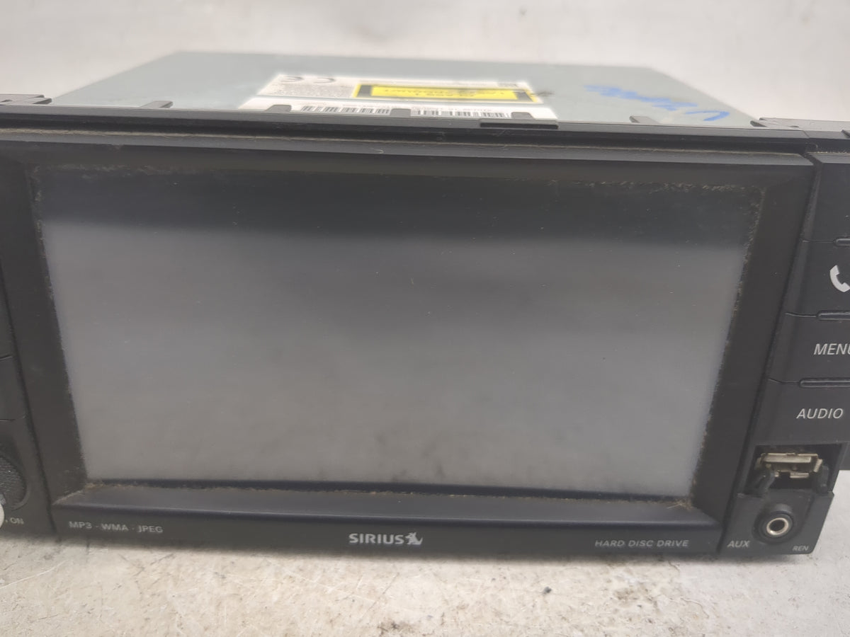 2010 Dodge Charger Radio AM FM Cd Player Receiver Replacement P/N:P05064758AC T00BE237956228 Fits 2009 OEM Used Auto Parts -