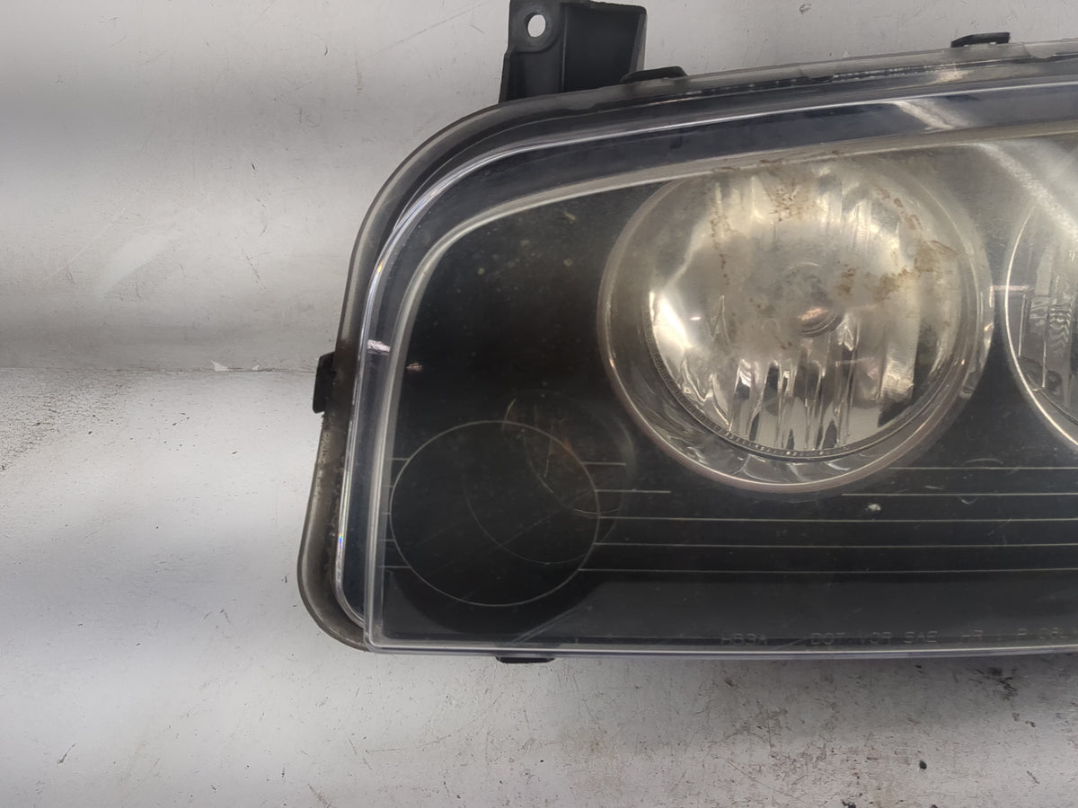 2008-2010 Dodge Charger Driver Left Oem Head Light Headlight Lamp Black - Oemusedautoparts1.com