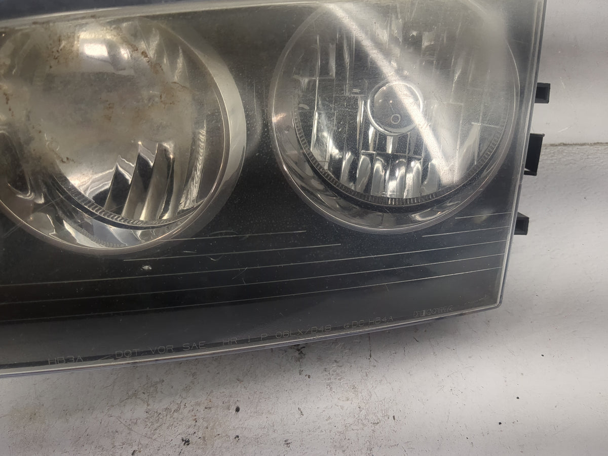 2008-2010 Dodge Charger Driver Left Oem Head Light Headlight Lamp Black - Oemusedautoparts1.com
