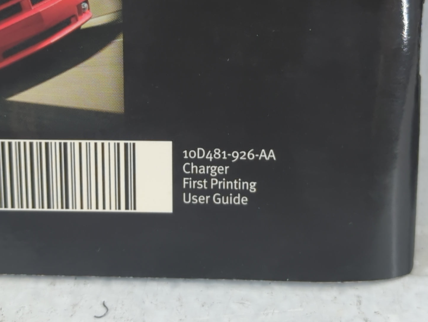 2010 Dodge Charger Owners Manual Book Guide P/N:10D481-926-AA OEM Used Auto Parts - Oemusedautoparts1.com