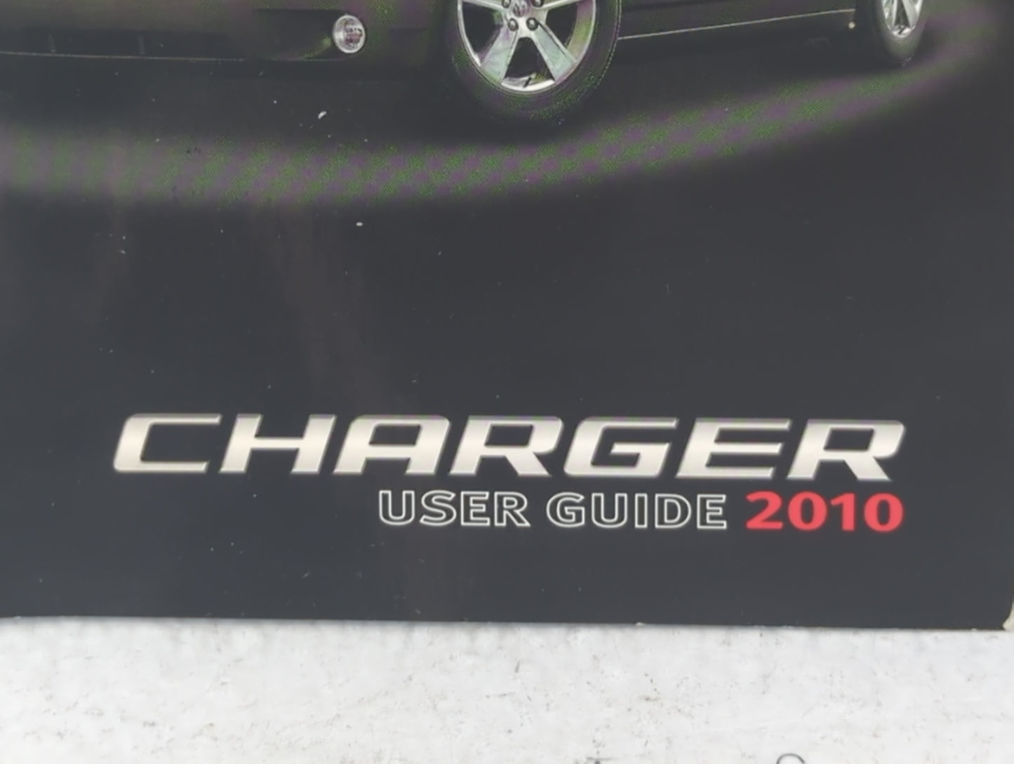 2010 Dodge Charger Owners Manual Book Guide P/N:10D481-926-AA OEM Used Auto Parts - Oemusedautoparts1.com