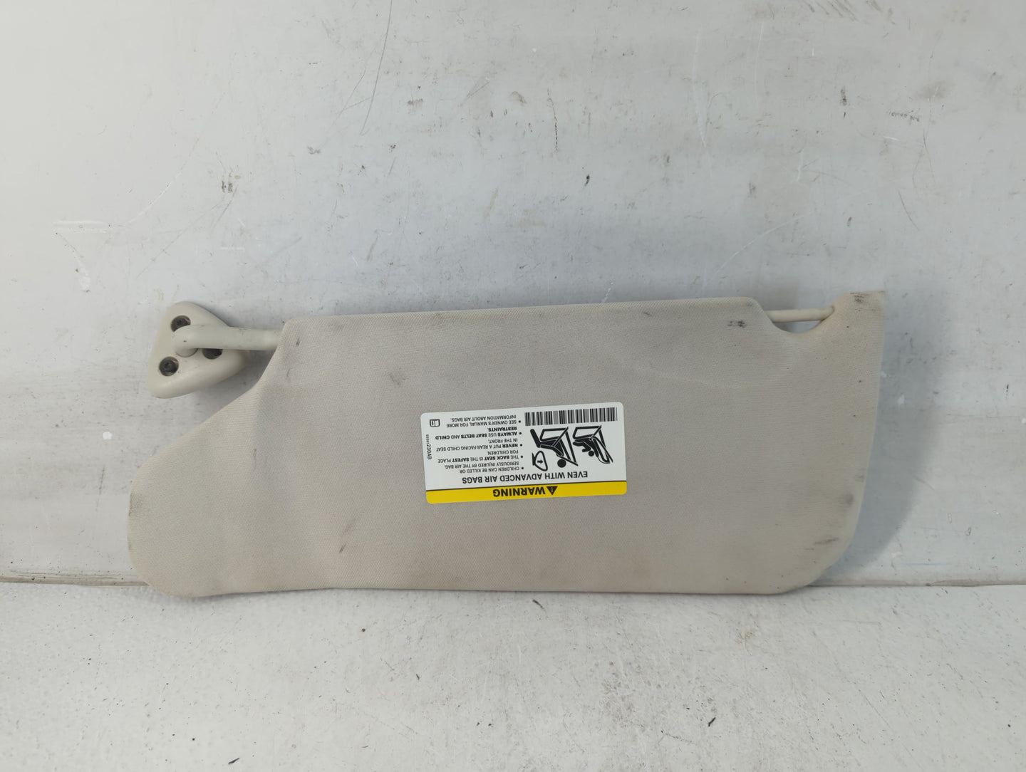 2008-2010 Dodge Charger Sun Visor Shade Replacement Passenger Right Mirror Fits Fits 2008 2009 2010 OEM Used Auto Parts - Oe