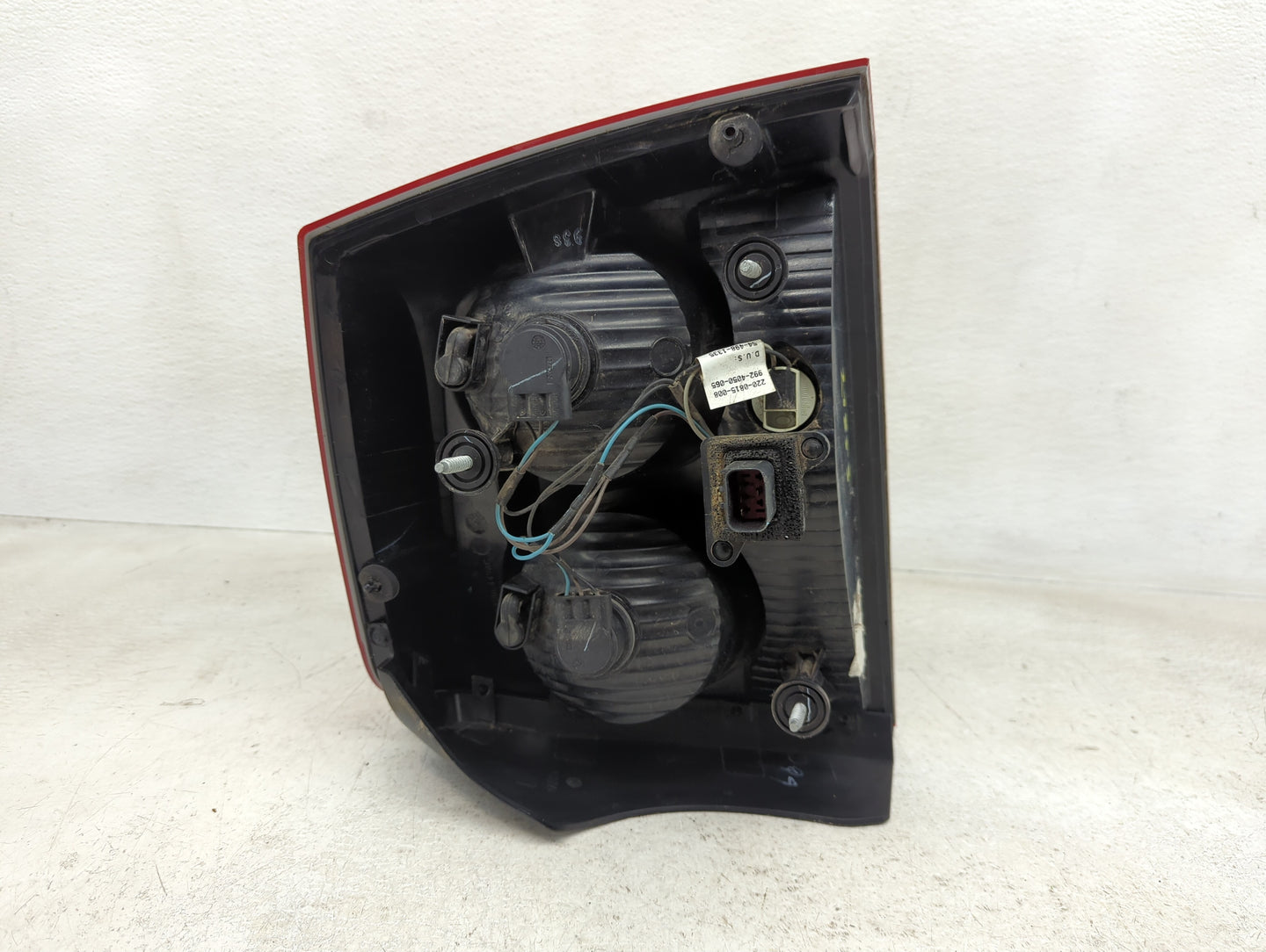 2009-2010 Dodge Charger Tail Light Assembly Driver Left OEM Fits Fits 2009 2010 OEM Used Auto Parts - Oemusedautoparts1.com