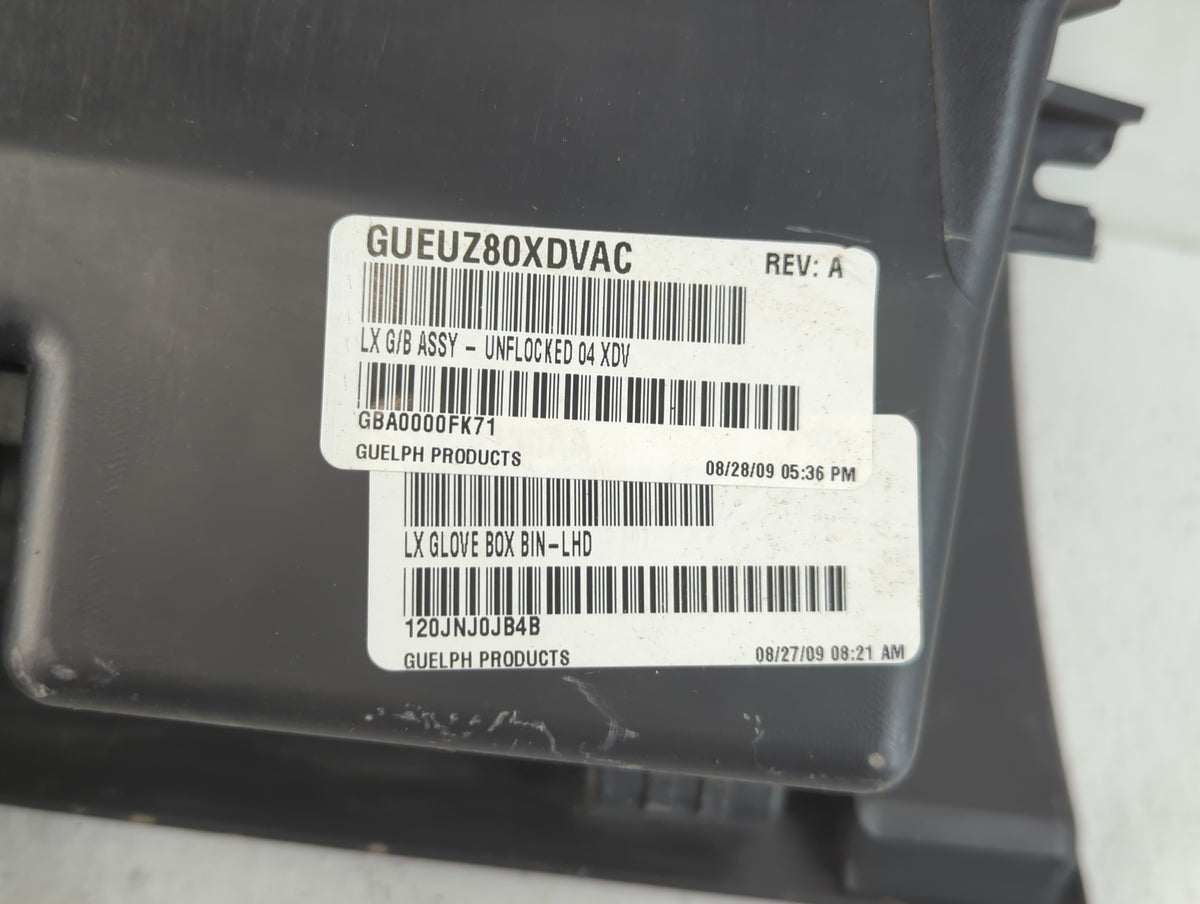 2010 Dodge Charger Passenger Glove Box Door Storage Compartment - Oemusedautoparts1.com