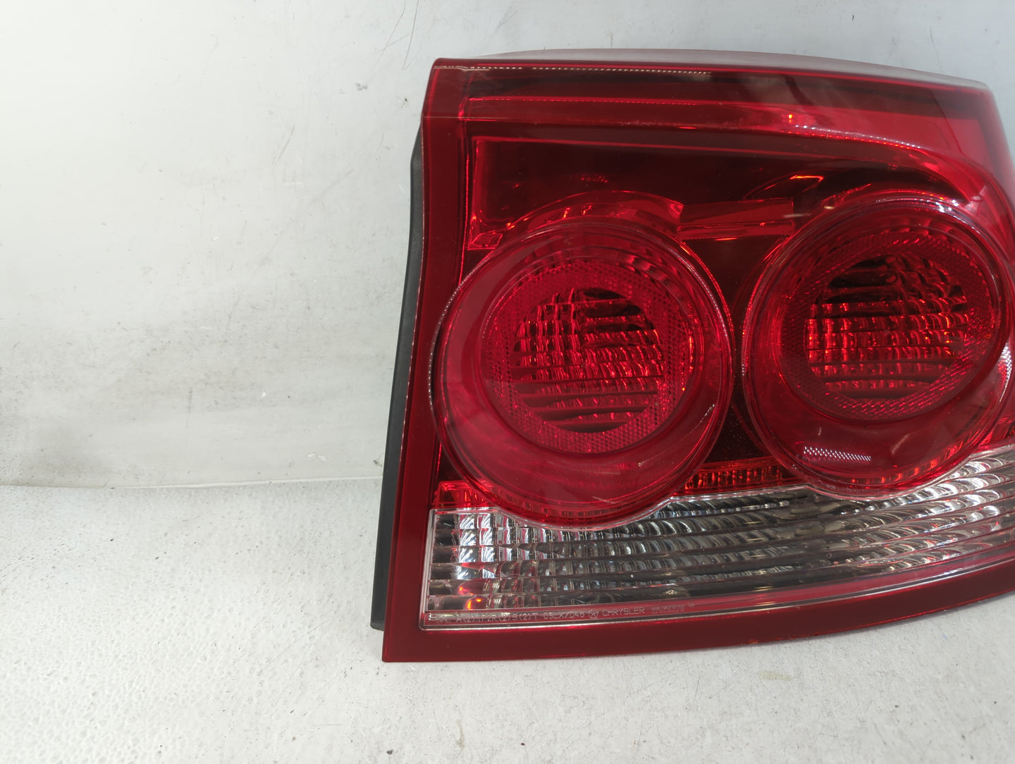 2009-2010 Dodge Charger Tail Light Assembly Passenger Right OEM P/N:24806448AC Fits Fits 2009 2010 OEM Used Auto Parts - Oem