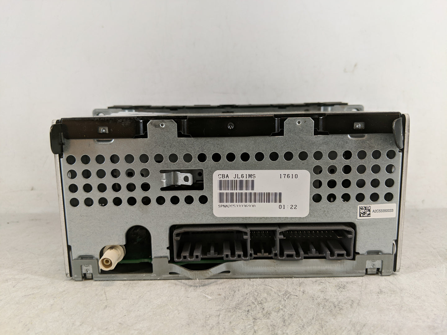 2008-2010 Dodge Dakota Radio AM FM Cd Player Receiver Replacement P/N:P0509111AC Fits Fits 2008 2009 2010 OEM Used Auto Part
