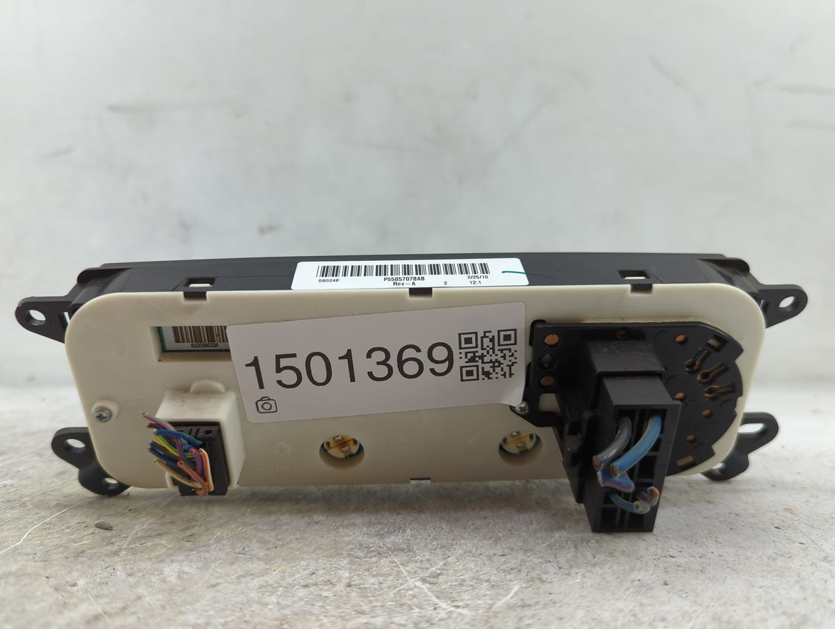 2008-2011 Dodge Dakota Climate Control Module Temperature AC/Heater Replacement P/N:P55057078AB Fits Fits 2008 2009 2010 201