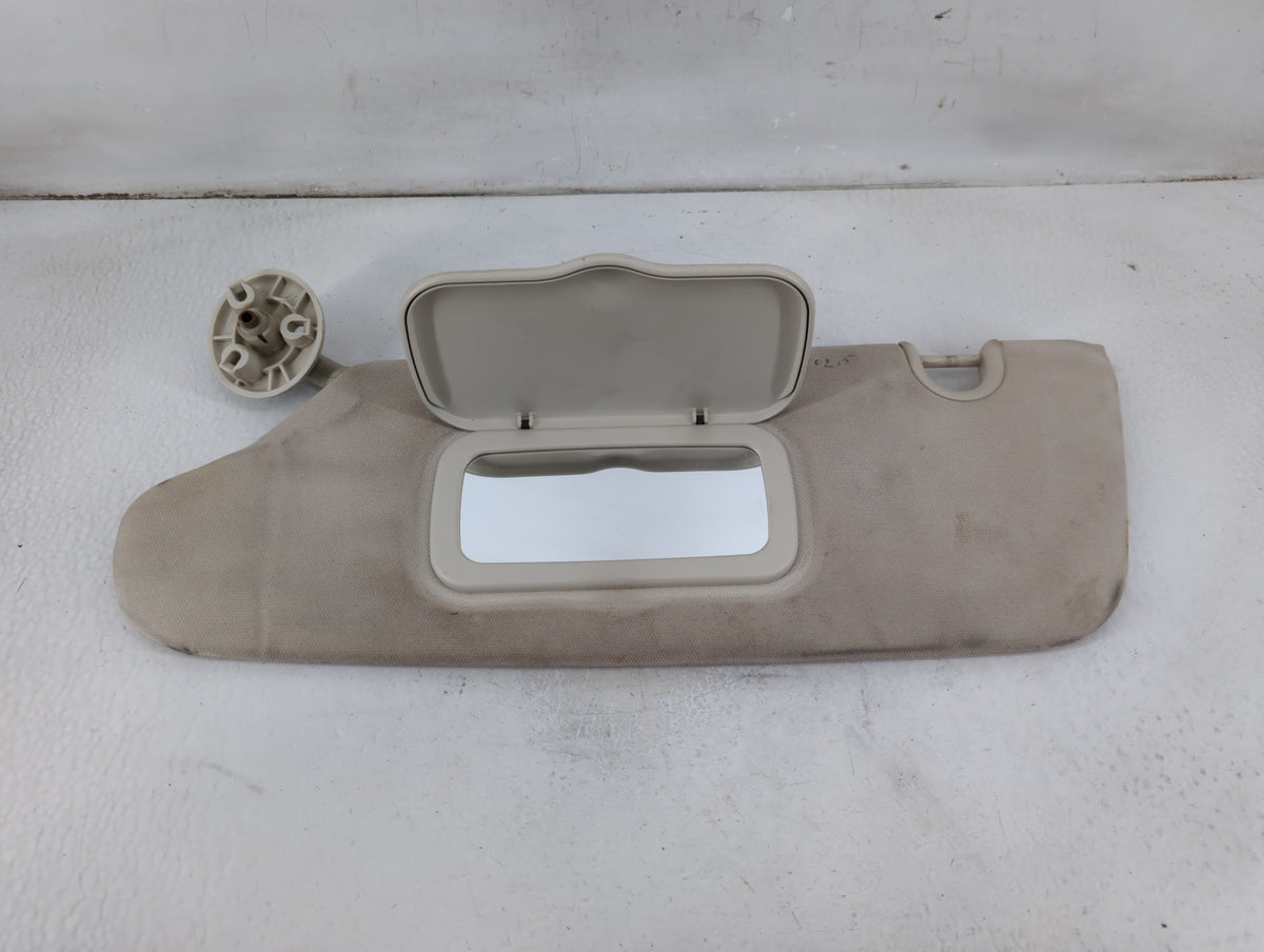 2008-2010 Dodge Grand Caravan Sun Visor Shade Replacement Driver Left Mirror Fits Fits 2008 2009 2010 OEM Used Auto Parts - 