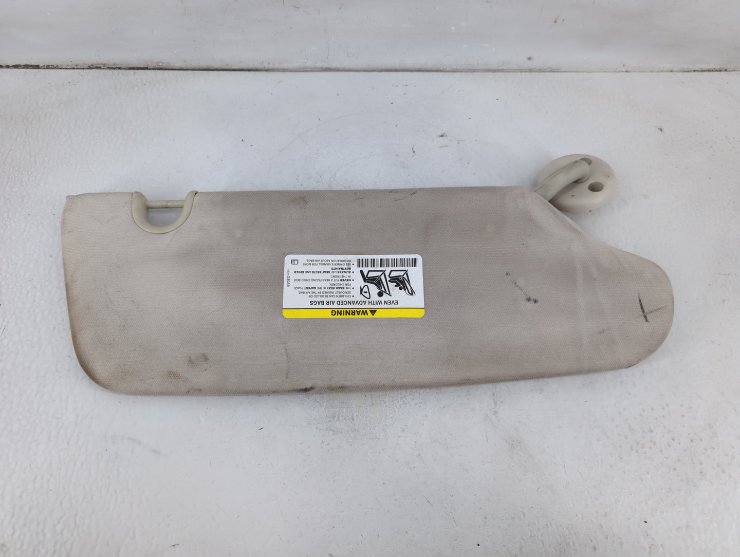 2008-2010 Dodge Grand Caravan Sun Visor Shade Replacement Driver Left Mirror Fits Fits 2008 2009 2010 OEM Used Auto Parts - 