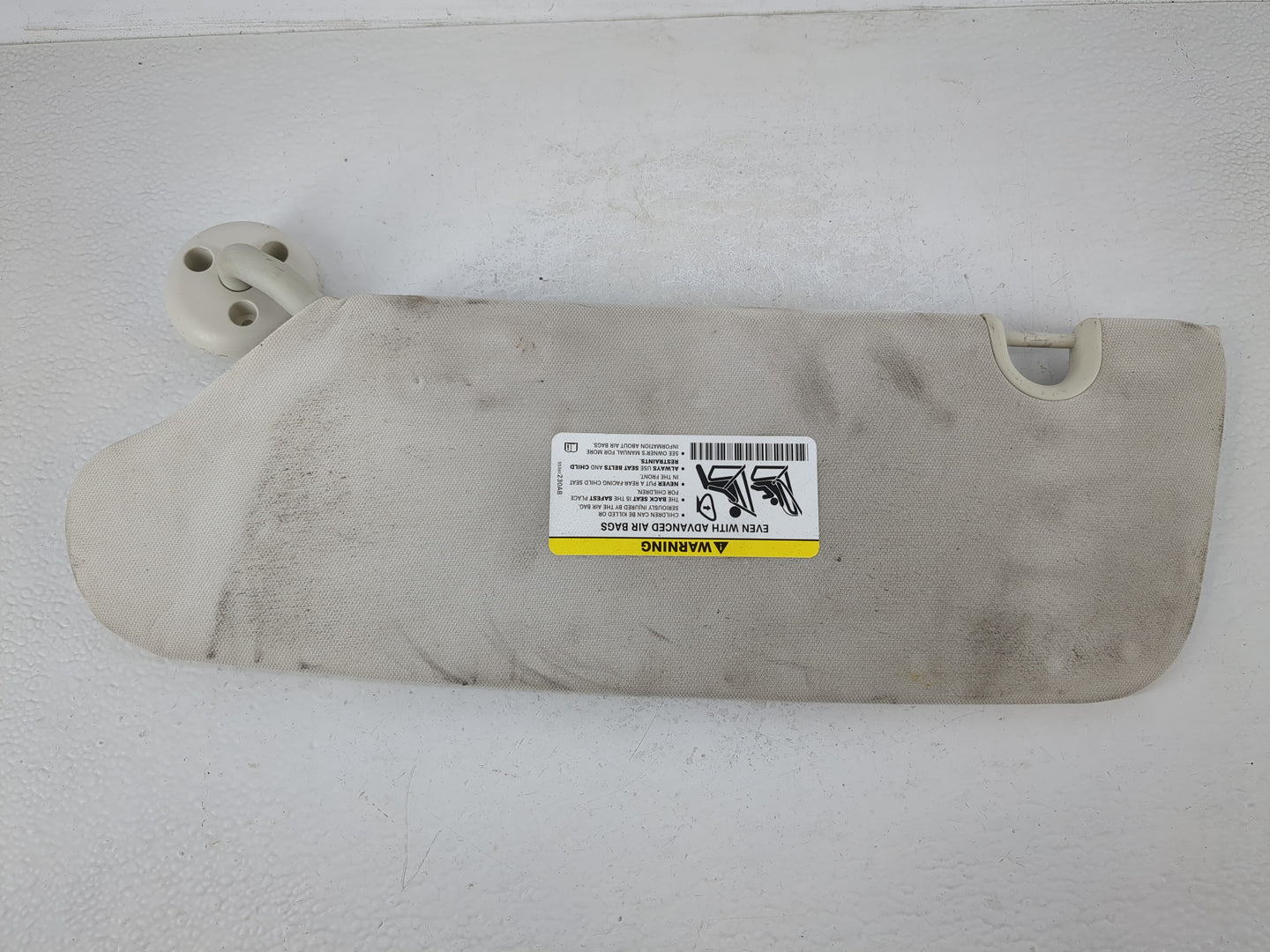 2008-2010 Dodge Grand Caravan Sun Visor Shade Replacement Passenger Right Mirror Fits Fits 2008 2009 2010 OEM Used Auto Part