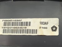 2010 Dodge Grand Caravan Instrument Cluster Speedometer Gauges Fits OEM Used Auto Parts - Oemusedautoparts1.com
