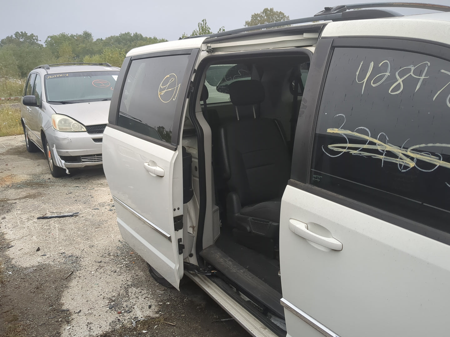 2008-2020 Dodge Grand Caravan Passenger Rear Door Oem - Oemusedautoparts1.com