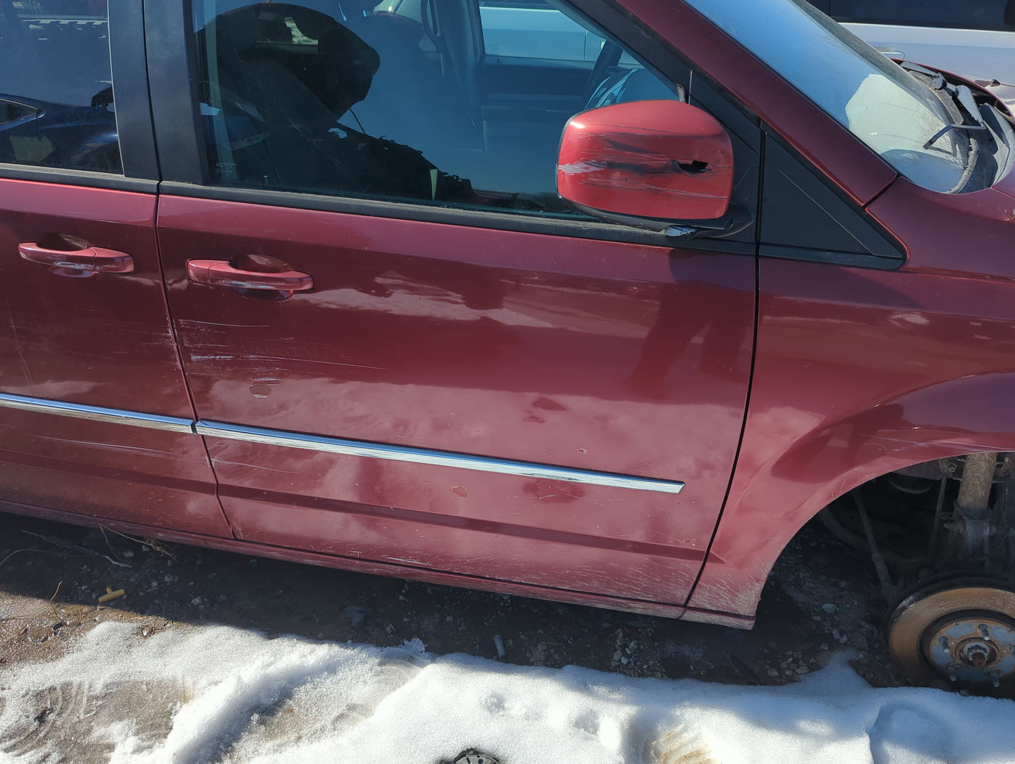 2008-2020 Dodge Grand Caravan Passenger Front Door Oem 1268155 - Oemusedautoparts1.com