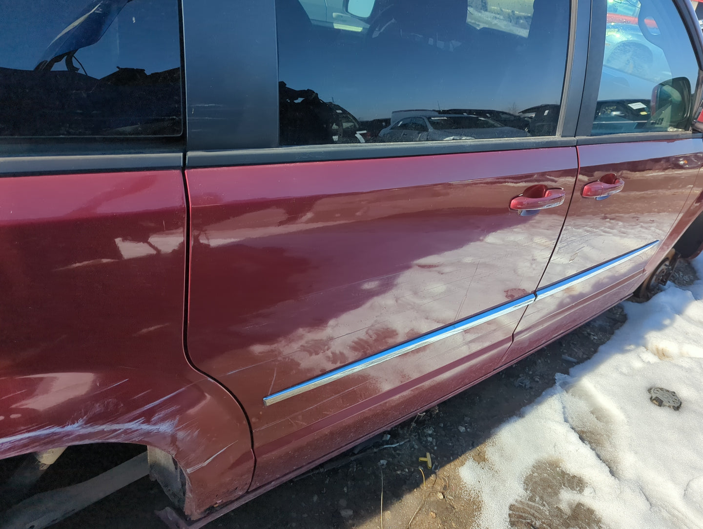 2008-2020 Dodge Grand Caravan Passenger Rear Door Oem - Oemusedautoparts1.com