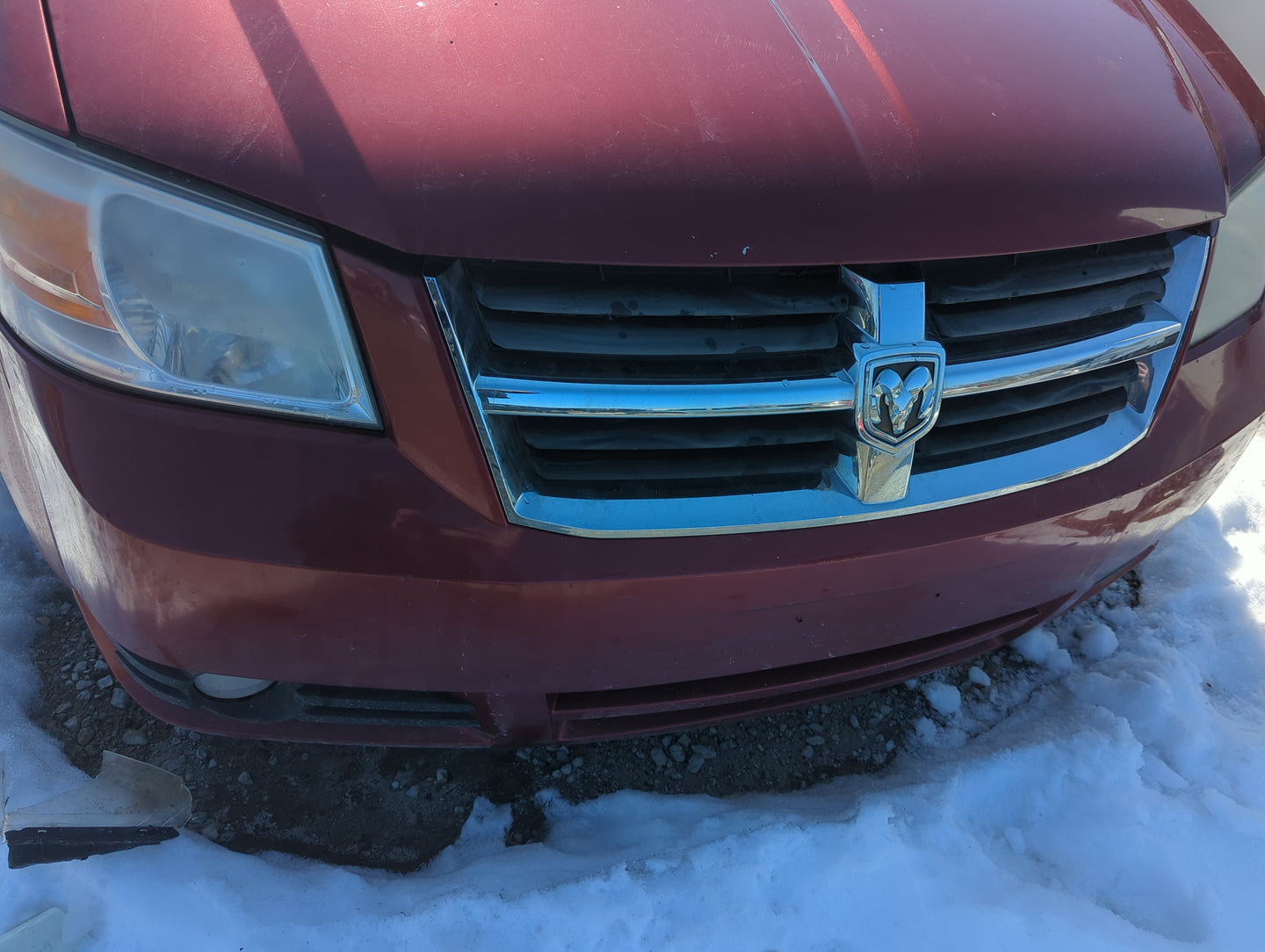2008-2010 Dodge Grand Caravan Front Bumper - Oem - Oemusedautoparts1.com
