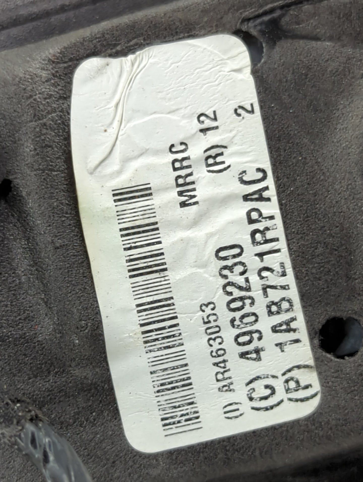 2008-2010 Dodge Grand Caravan Passenger Side View Mirror - Right Door Mirror OEM Used - Oemusedautoparts1.com