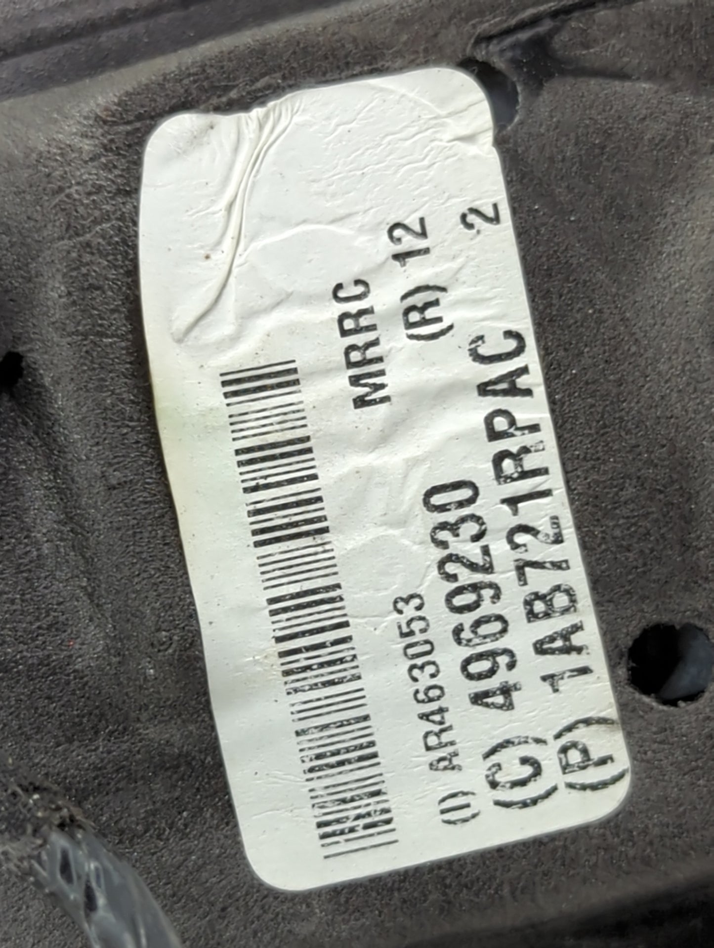 2008-2010 Dodge Grand Caravan Passenger Side View Mirror - Right Door Mirror OEM Used - Oemusedautoparts1.com
