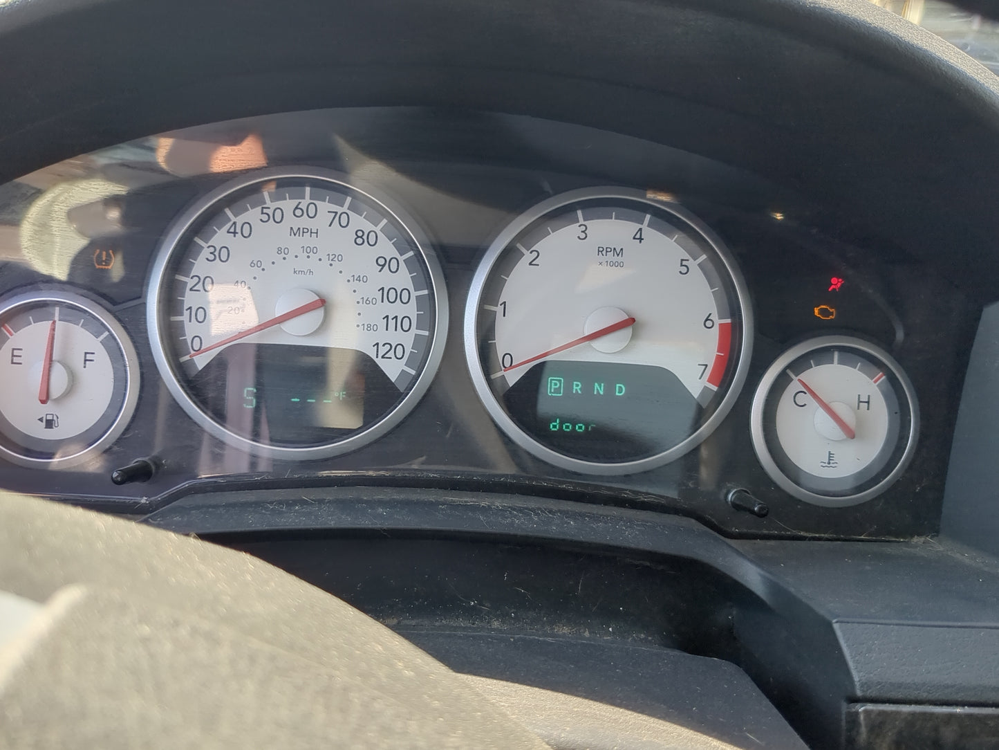 2010 Dodge Grand Caravan Instrument Cluster Speedometer Gauges Fits OEM Used Auto Parts - Oemusedautoparts1.com