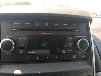 compare product 2009-2011 Dodge Grand Caravan Radio AM FM Cd Player Receiver Replacement Fits Fits 2008 2009 2010 2011 OEM Used Auto Parts