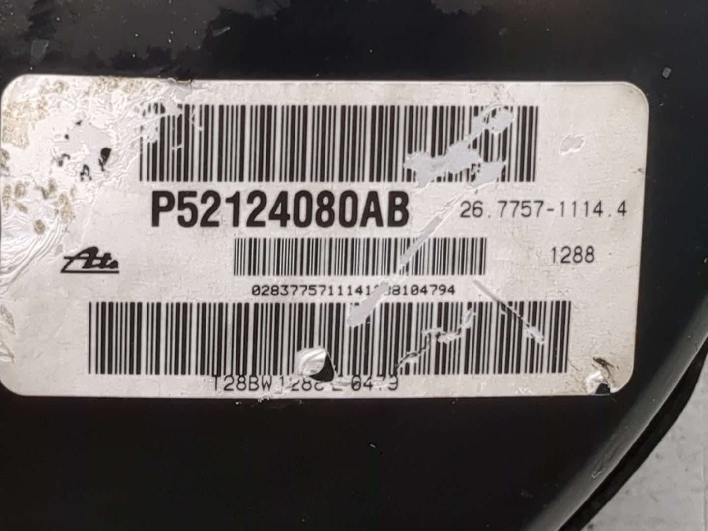 2009-2010 Dodge Grand Caravan Power Brake Booster Oem - Oemusedautoparts1.com