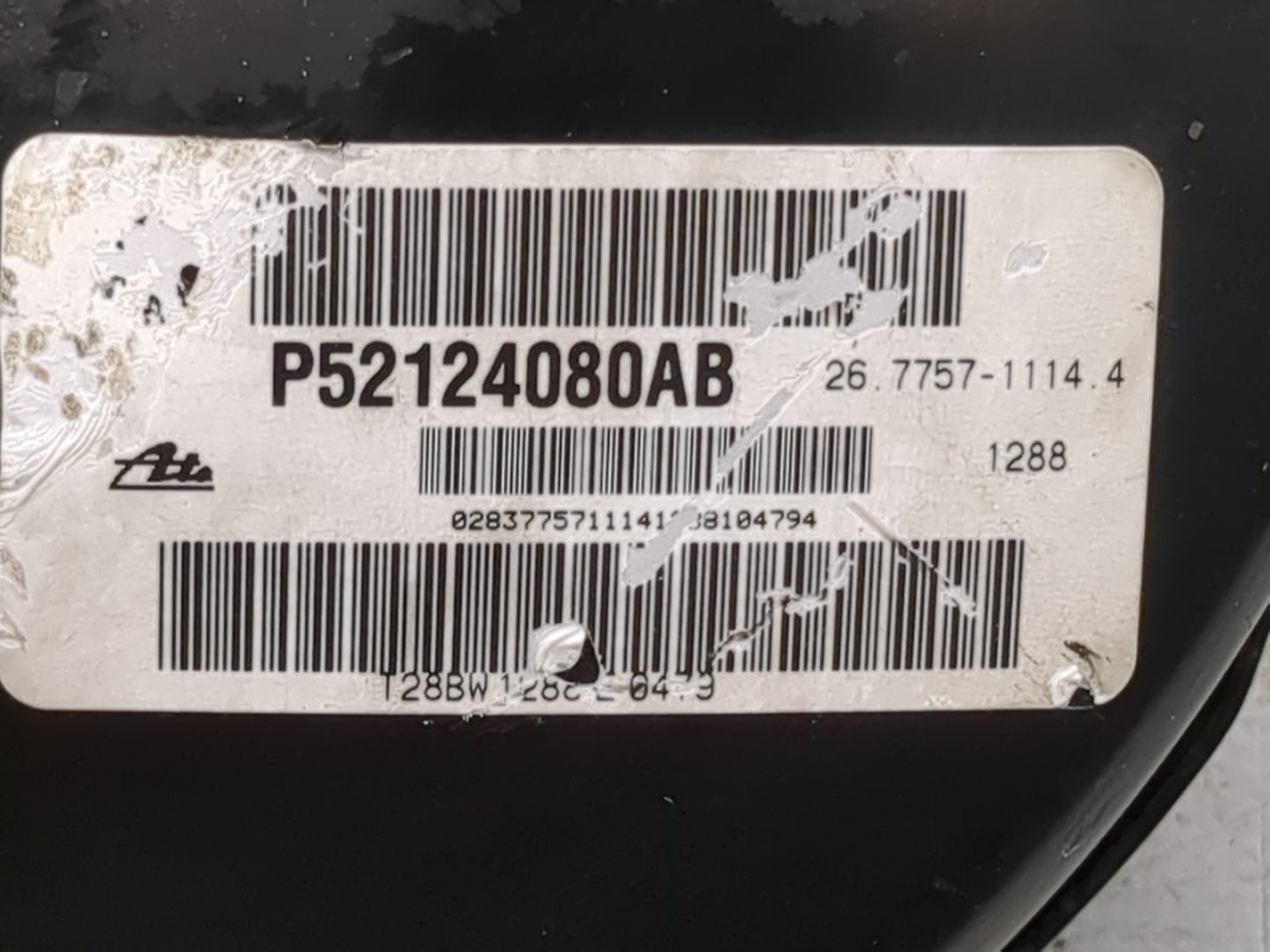 2009-2010 Dodge Grand Caravan Power Brake Booster Oem - Oemusedautoparts1.com