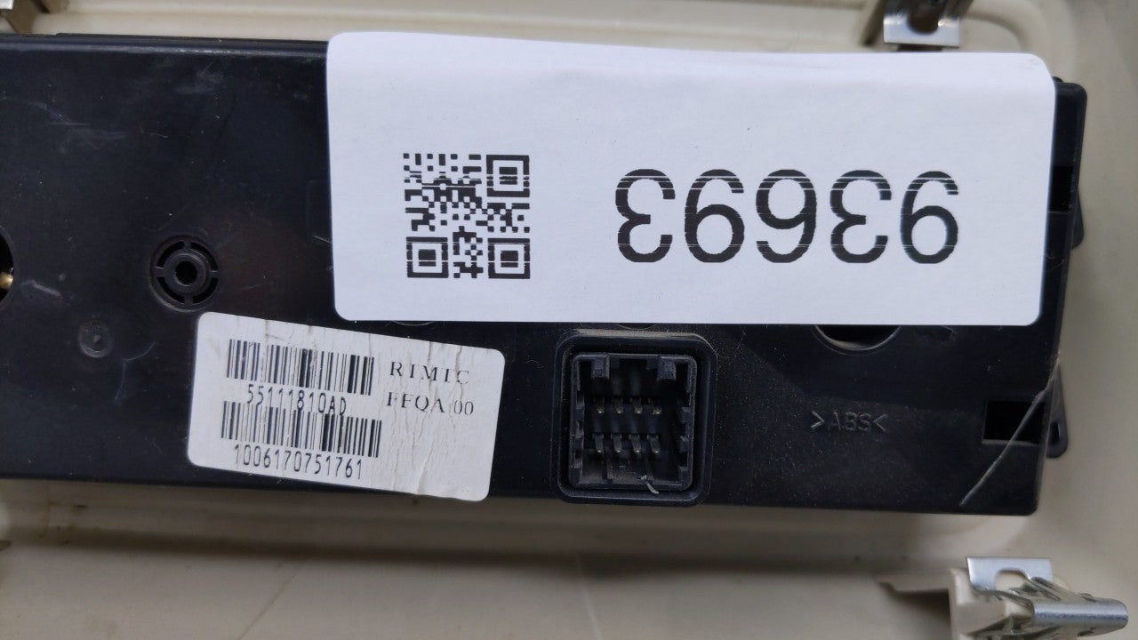2008-2010 Dodge Grand Caravan Climate Control Module Temperature AC/Heater Replacement P/N:1RK591X9AD 5511810AD Fits OEM Use