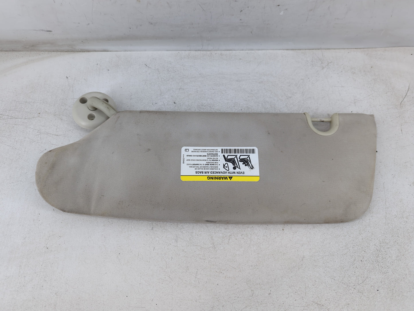 2008-2010 Dodge Grand Caravan Sun Visor Shade Replacement Passenger Right Mirror Fits Fits 2008 2009 2010 OEM Used Auto Part
