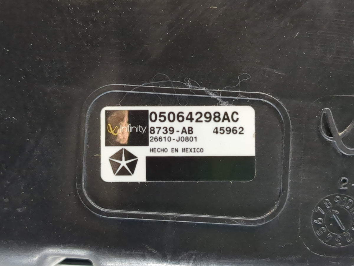 2010 Dodge Journey Radio Speaker Amplifier 05064298ac - Oemusedautoparts1.com
