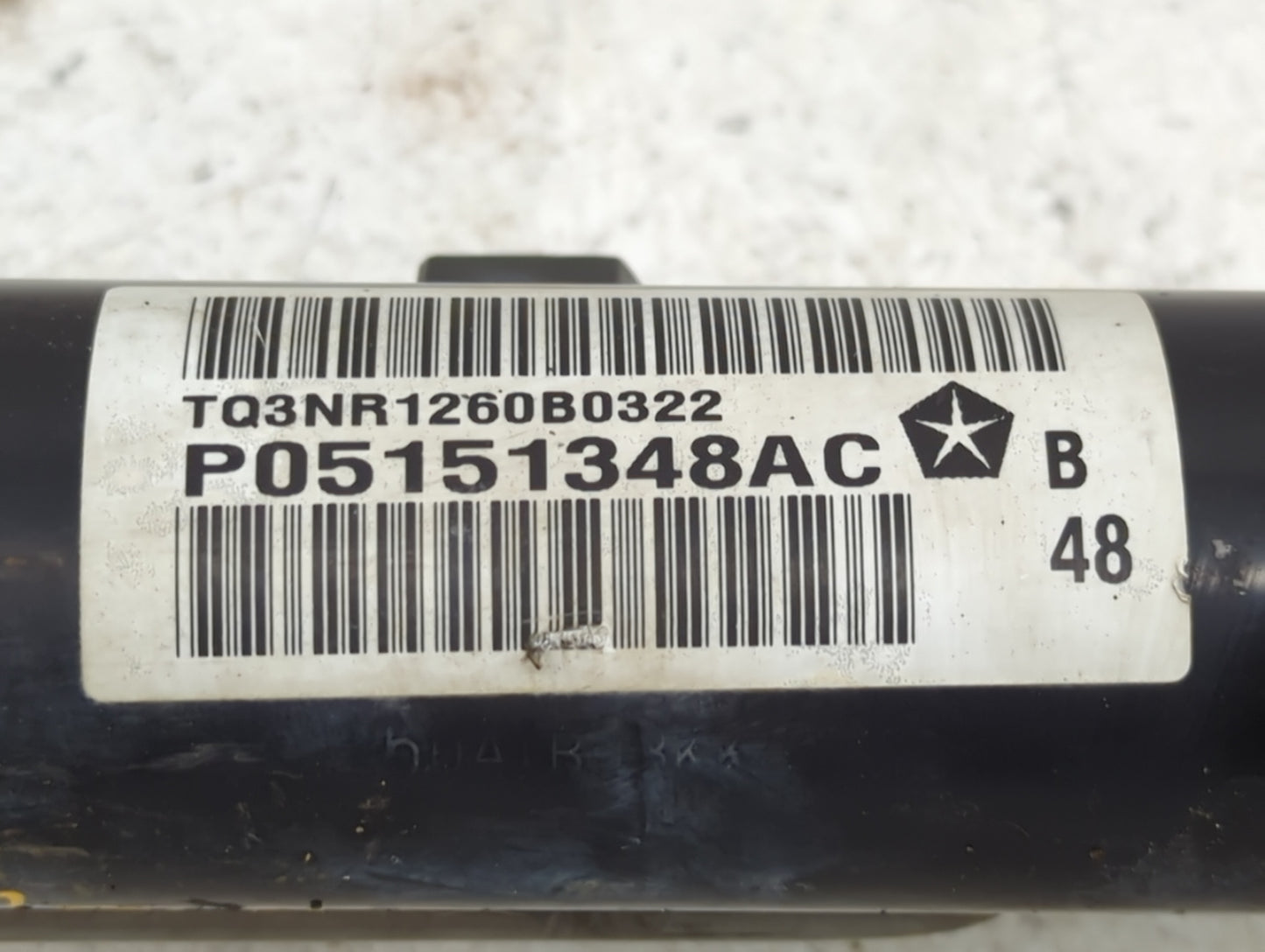 2009-2010 Dodge Journey Rack and Pinion Steering Gear Fits Fits 2009 2010 OEM Used Auto Parts - Oemusedautoparts1.com